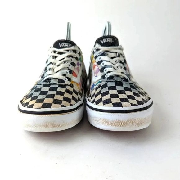 Vans Old Skool Rainbow Checkerboard 5 - Picture 4 of 10